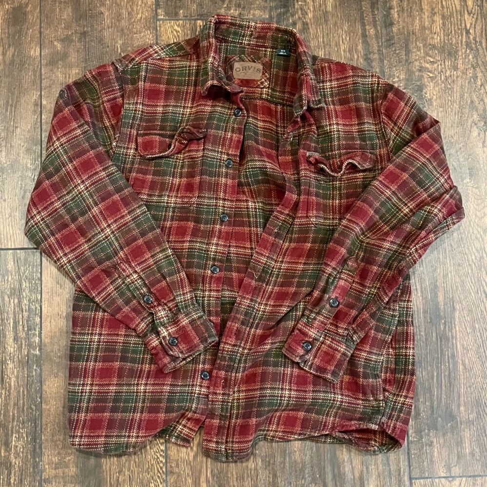 Orvis Red Flannel Mens